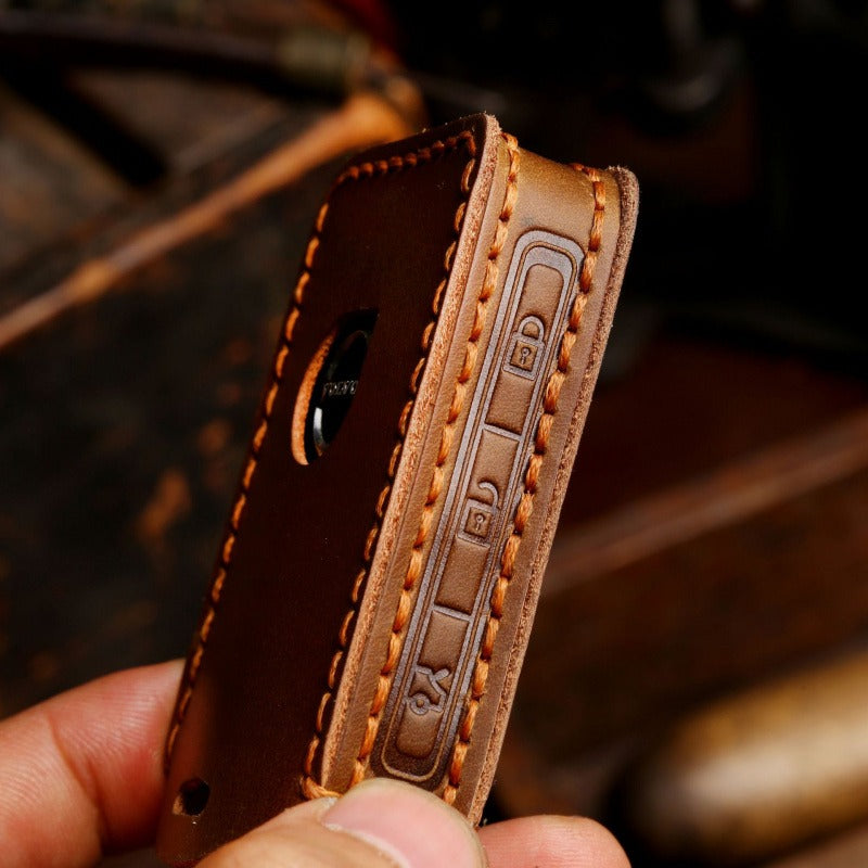 Volvo XC60 XC90 S60 Handmade Leather Key Case(#V112)