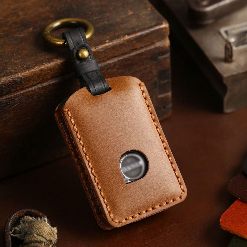 Volvo XC60 XC90 S60 Handmade Leather Key Case(#V112)