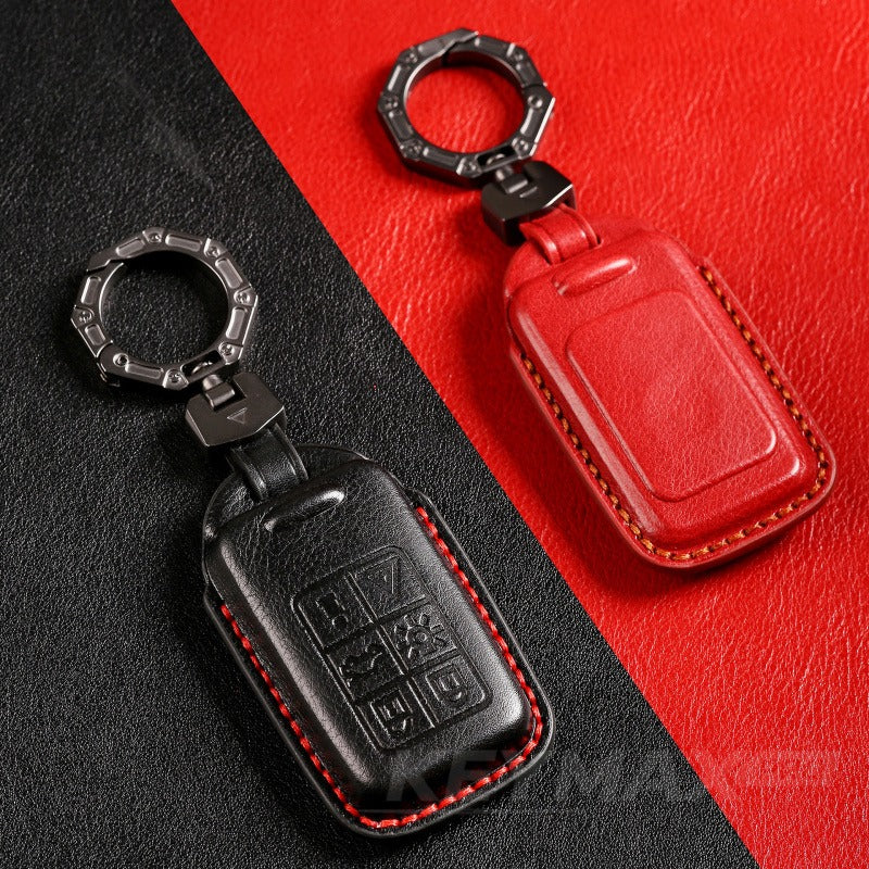 Volvo XC60 XC90 S60 S80L V60 Full Wrap Leather Key Case(#V140)