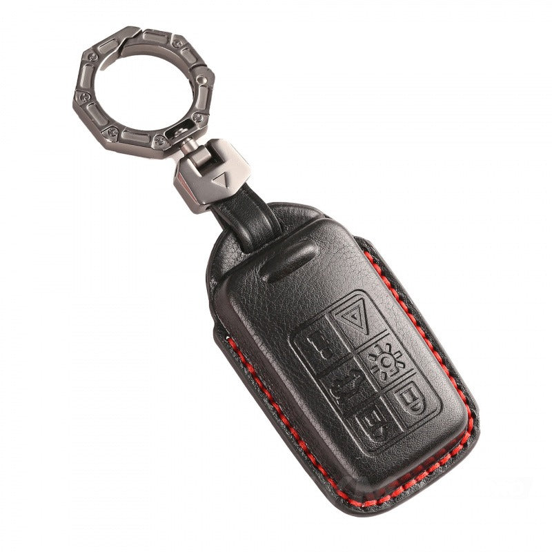 Volvo XC60 XC90 S60 S80L V60 Full Wrap Leather Key Case(#V140)