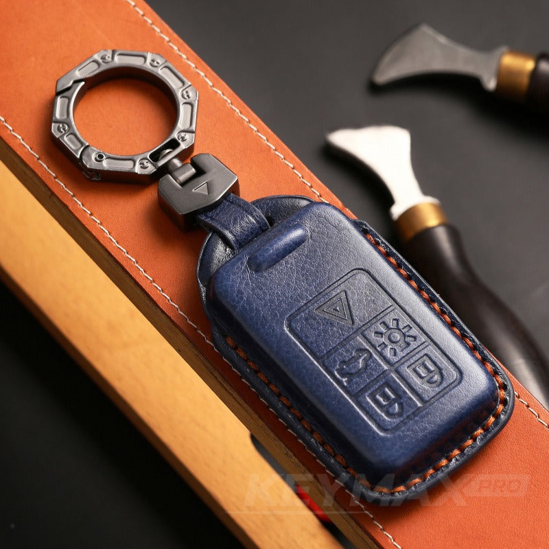 Volvo XC60 XC90 S60 S80L V60 Full Wrap Leather Key Case(#V140)