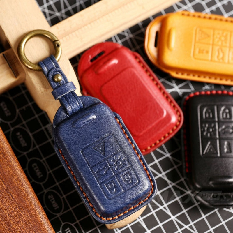 Volvo XC60 XC90 S90 3D Full Wrap Leather Key Case(#V138)