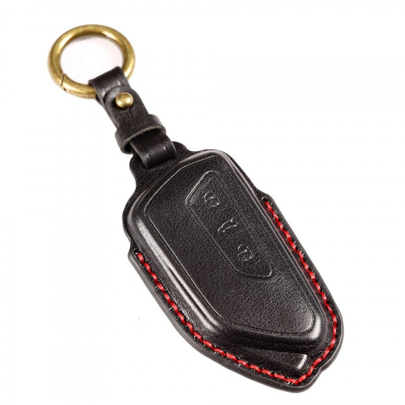 VW Golf 8 3D Molded Leather Key Case(#vw150)
