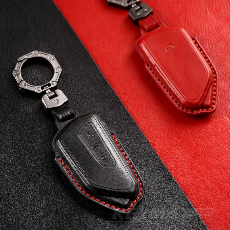 VW Golf 8 ID3 ID4 ID6 Leather Key Case（#VW149)