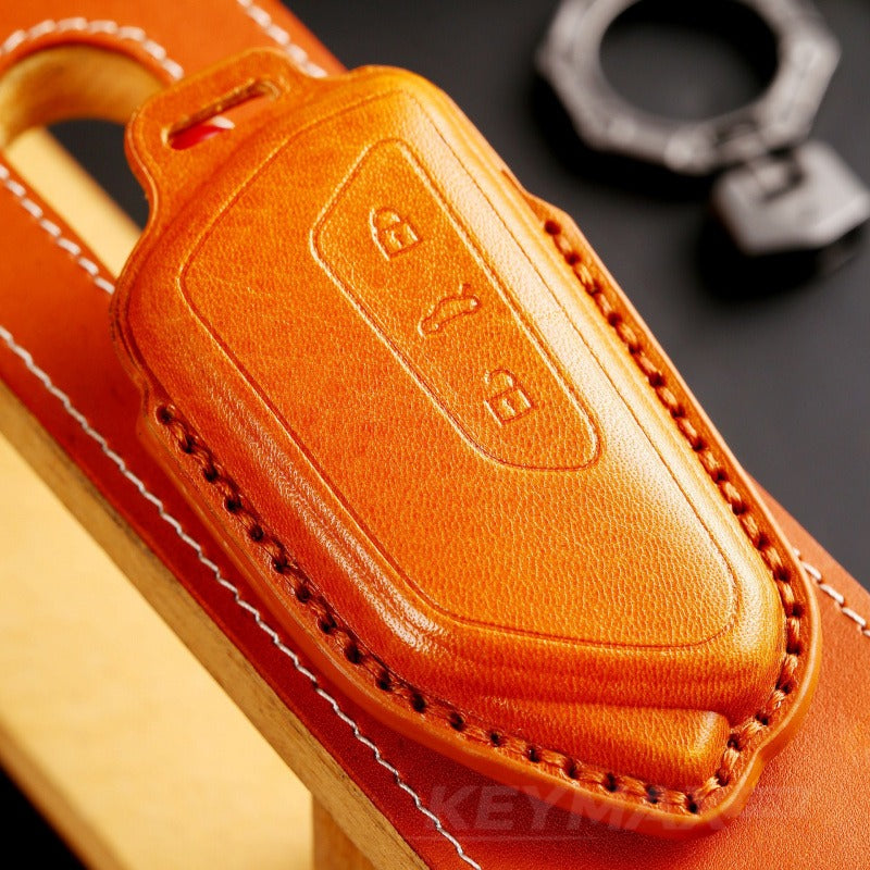 VW Golf 8 ID3 ID4 ID6 Leather Key Case（#VW149)