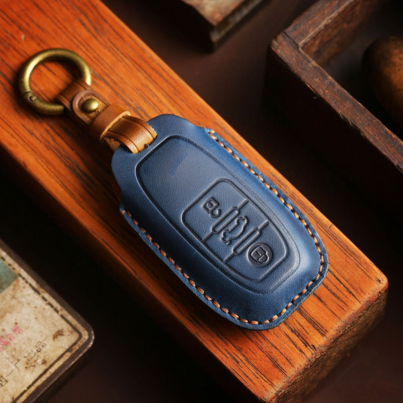 VW Phideon Leather Key Case（#vw153)