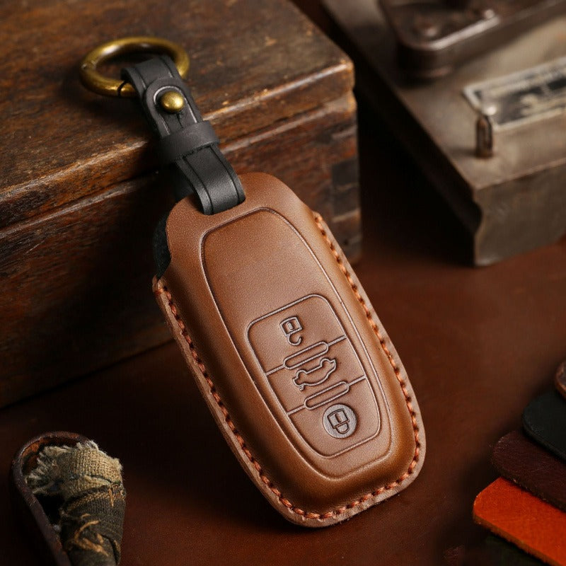 VW Phideon Leather Key Case（#vw153)