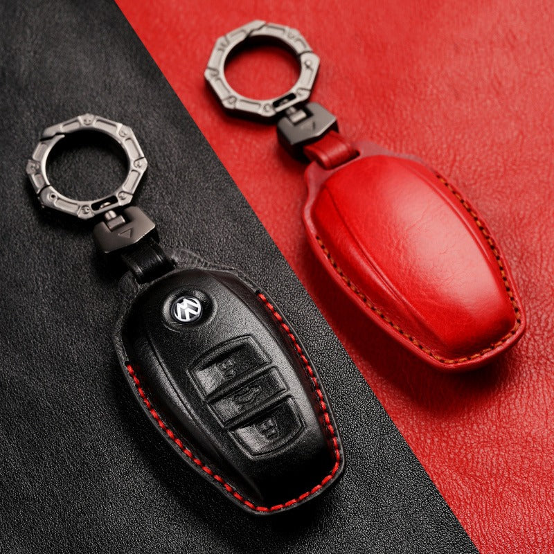 VW Touareg 2017–2018 Leather Key Case(#vw151)