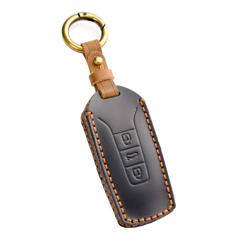VW Touareg 2017–2021 Handmade Leather Key Case (#vw152)