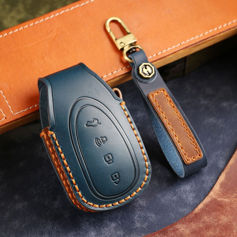 WEY Lanshan Gaoshan Mocha DHT Leather Key Case(#WE117)