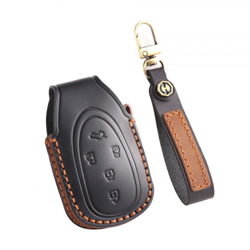 WEY Lanshan Gaoshan Mocha DHT Leather Key Case(#WE117)