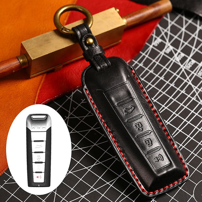 WEY Tank 300 VV5 VV6 VV7 Leather Key Case（#WE69) - Yellow