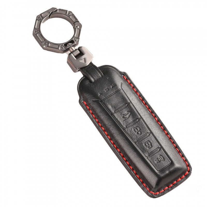 WEY VV5 VV6 VV7 P8 Mocha Latte Macchiato DHT Leather Key Case Cover(#WE120)
