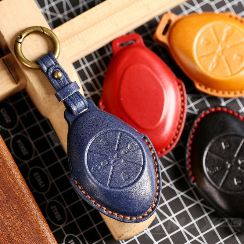 XPeng P7 3D Leather Key Case(#xp157)