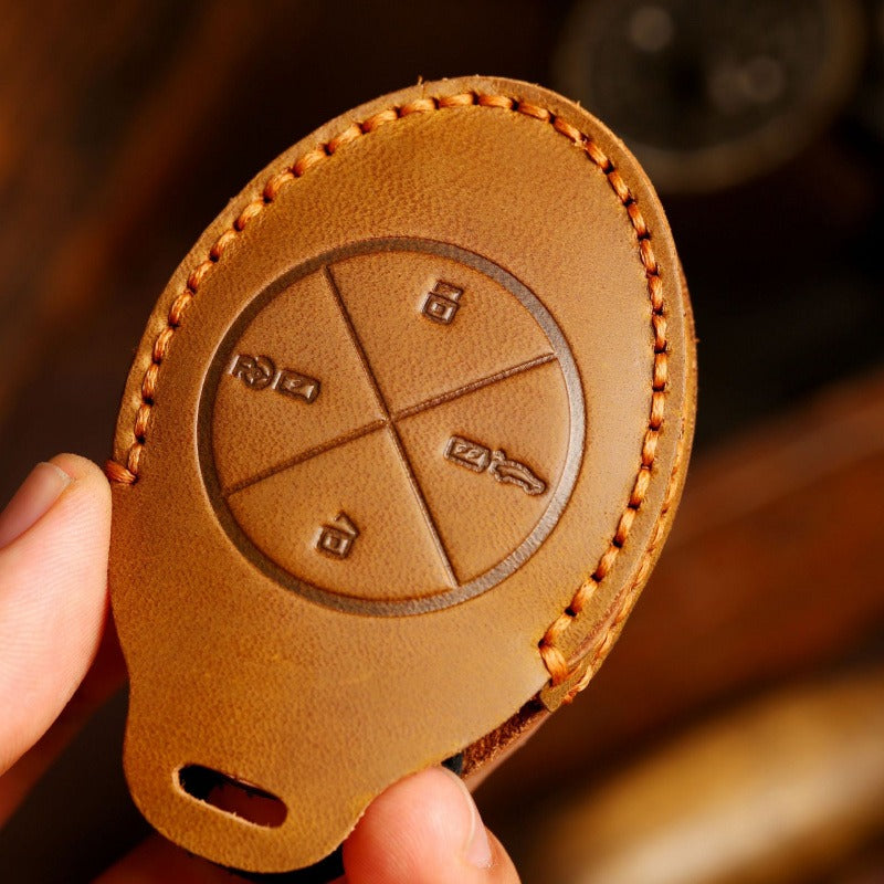 XPeng P7 G3 Leather Key Case(#XP169)