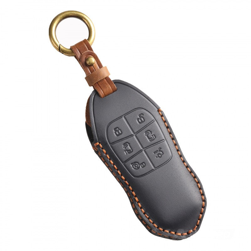 XPeng X9 Leather Key Case(#xp155)