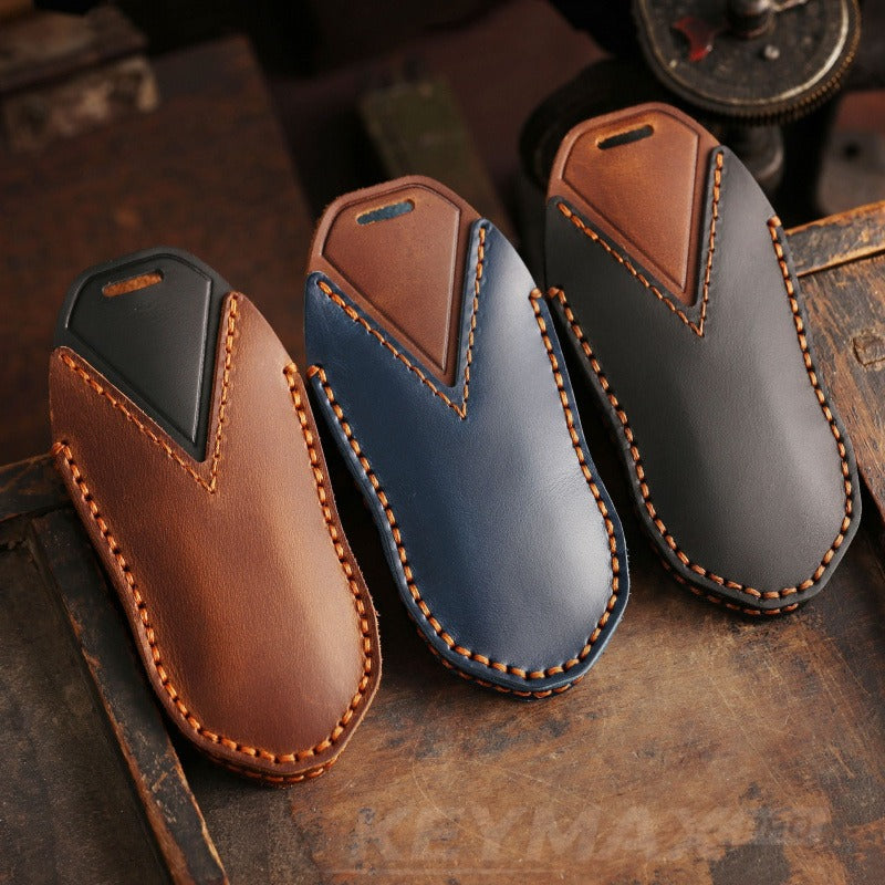 XPeng X9 Leather Key Case(#xp155)